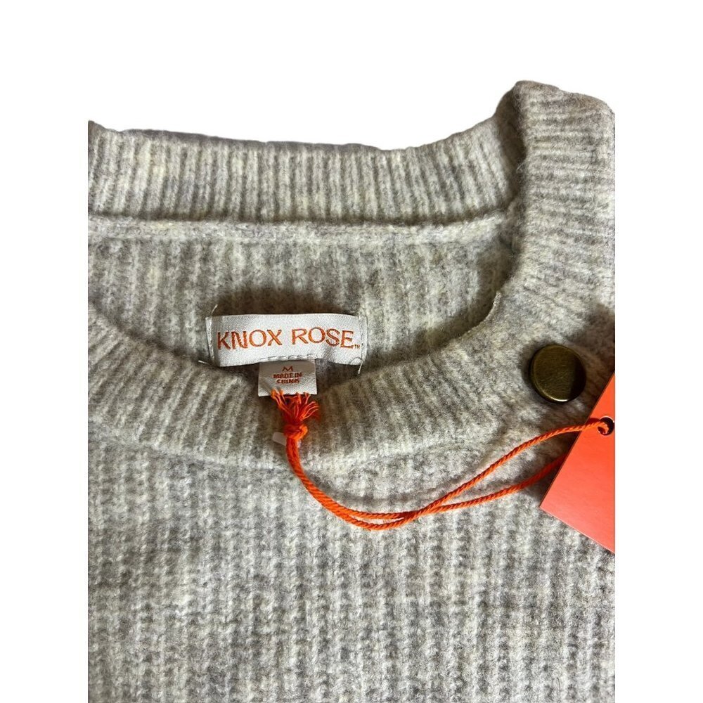 Knox Rose Women's Super Soft Knitted Sweater - Picture 3 of 7
